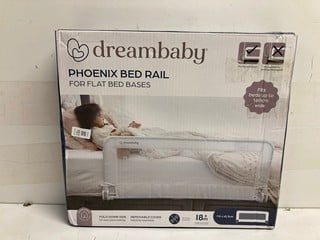 Lot 151  
            Nottingham SR3 - Delivery Only 

                
DREAM BABY PHOENIX BED RAIL FOR FLAT BED BASES