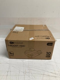 Lot 161  
            Nottingham SR3 - Delivery Only 

                
KINDERKRAFT I-BOOST I-SIZE CAR SEAT