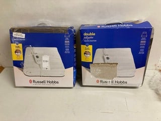 Lot 171  
            Nottingham SR3 - Delivery Only 

                
2 X ITEMS TO INCLUDE RUSSELL HOBBS DOUBLE SIZE ELECTRIC BLANKET
