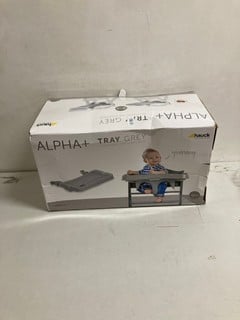 Lot 181  
            Nottingham SR3 - Delivery Only 

                
HUACK ALPHA+ TRAY GREY HIGHCHAIR