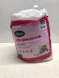 Lot 206  
            Nottingham SR3 - Delivery Only 

                
SILENT NIGHT ULTRA BOUNCE SINGLE DUVET