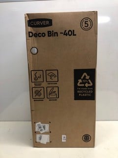 Lot 208  
            Nottingham SR3 - Delivery Only 

                
CURVER 40L DECO BIN