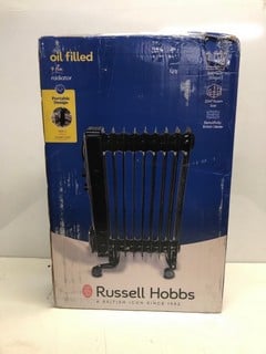 Lot 211  
            Nottingham SR3 - Delivery Only 

                
RUSSELL HOBBS OIL FILLED RADIATOR