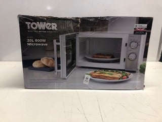 Lot 212  
            Nottingham SR3 - Delivery Only 

                
TOWER 20L 800W MICROWAVE