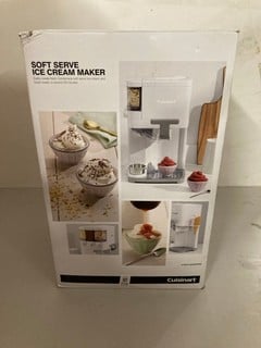 Lot 228  
            Nottingham SR3 - Delivery Only 

                
CUISINART SOFT SERVE ICE CREAM MAKER