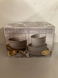 Lot 229  
            Nottingham SR3 - Delivery Only 

                
OVER AND BACK DINNER WARE SET