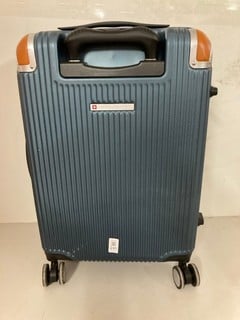 Lot 241  
            Nottingham SR3 - Delivery Only 

                
SWISS MILITARY HARDSHELL SUITCASE (BLUE)