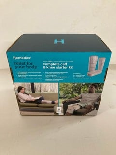 Lot 263  
            Nottingham SR3 - Delivery Only 

                
HOMEDICS COMPLETE CALF AND KNEE STARTER KIT