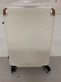 Lot 268  
            Nottingham SR3 - Delivery Only 

                
SWISS MILITARY HARD SHELL SUITCASE (CREAM)