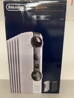 Lot 269  
            Nottingham SR3 - Delivery Only 

                
DELONGHI ELECTRIC OIL FILLED RADIATOR