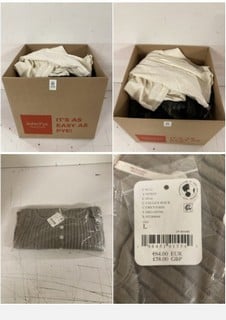 Lot 326  
            Nottingham SR3 - Delivery Only 

                
BOX OF PREMIUM DESIGNER CLOTHING IN VARIOUS STYLES AND SIZES