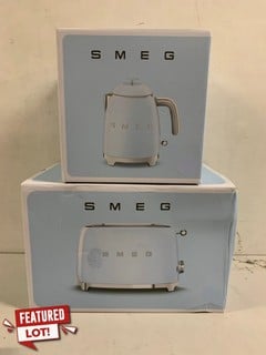 Lot 36  
            Nottingham SR3 - Delivery Only 

                
SMEG TOASTER AND KETTLE SET ORIGINAL RRP:£250