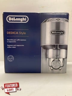 Lot 3  
            Nottingham SR3 - Delivery Only 

                
DELONGHI DEDICA STYLE COFFEE MACHINE ORIGINAL RRP:£180
