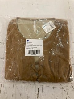 Lot 511  
            Nottingham SR3 - Delivery Only 

                
BRADLEY SUEDE MINI DRESS IN BROWN SIZE: XS ORIGINAL RRP:£158