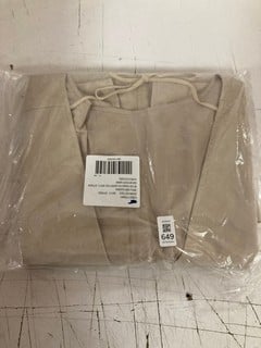 Lot 649  
            Nottingham SR3 - Delivery Only 

                
SAWYER MINI DRESS IN IVORY SIZE: L ORIGINAL RRP:£140