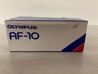 Lot 768  
            Nottingham SR3 - Delivery Only 

                
OLYMPUS AF-10 CAMERA