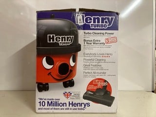Lot 888  
            Nottingham SR3 - Delivery Only 

                
HENRY TURBO VACUUM CLEANER ORIGINAL RRP:Â£200.00
