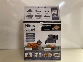 Lot 890  
            Nottingham SR3 - Delivery Only 

                
NINJA CRISPI PORTABLE COOKING SYSTEM ORIGINAL RRP:Â£150.00
