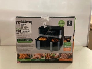 Lot 898  
            Nottingham SR3 - Delivery Only 

                
TOWER 9L DUAL BASKET AIR FRYER