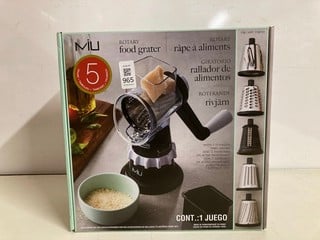 Lot 965  
            Nottingham SR3 - Delivery Only 

                
MIU ROTARY FOOD GRATER