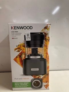 Lot 975  
            Nottingham SR3 - Delivery Only 

                
KENWOOD DUO PREP 2 IN 1 CHOPPED AND BLENDER