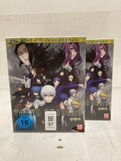 Lot 97  
            Nottingham SR3 - Delivery Only 

                
2 X TOKYO GHOUL DVDS