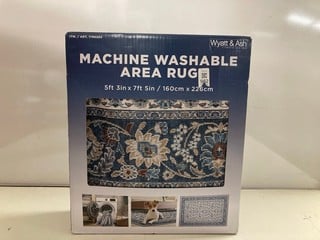 Lot 982  
            Nottingham SR3 - Delivery Only 

                
WYATT AND ASH MACHINE WASHABLE AREA RUG