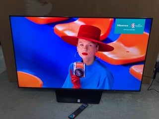 Lot 102  
            Nottingham SR4 - Delivery Or Collection 
                
HISENSE 55" ULED MINILED 4K TV MODEL: 55U7NQTUK (WITH REMOTE, WITH STAND, WITH BO...
