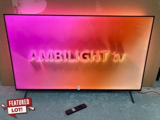 Lot 105  
            Nottingham SR4 - Delivery Or Collection 
                
PHILIPS 55" 4K TV MODEL: 55PUS8000/05 (WITH REMOTE, WITH STAND, WITH BOX)