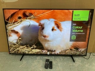 Lot 110  
            Nottingham SR4 - Delivery Or Collection 
                
SAMSUNG 50" QLED 4K TV MODEL: QE50Q7FAA (WITH REMOTES, WITH STAND, WITH BOX) (DIS...