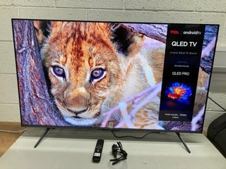 Lot 117  
            Nottingham SR4 - Delivery Or Collection 
                
TCL 50" TV MODEL: 50C655K (WITH REMOTE, WITH STAND, NO BOX)