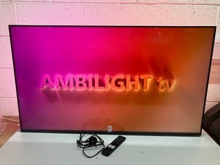 Lot 120  
            Nottingham SR4 - Delivery Or Collection 
                
PHILIPS 50" 4K TV MODEL: 50PUS8500/05 (WITH REMOTE, NO STAND, WITH BOX)