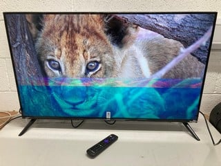 Lot 137  
            Nottingham SR4 - Delivery Or Collection 
                
JCV 43" TV MODEL: LT-43CR330 (WITH REMOTE, WITH STAND, WITH BOX) (DISPLAY FAULT))