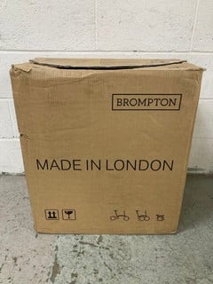 Lot 13  
            Nottingham SR4 - Collection Only 
                
BROMPTON H6L FOLDING ELETRIC BICYCLE ORIGINAL RRP £2,995 (IN ORIGINAL PACKAGING) ...