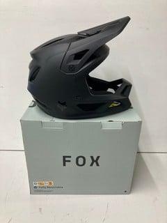 Lot 172  
            Nottingham SR4 - Delivery Or Collection 

                
FOX RAMPAGE MOUNTAINBIKE HELMET SOLID/MATTE BLACK XL ORIGINAL RRP £219.99