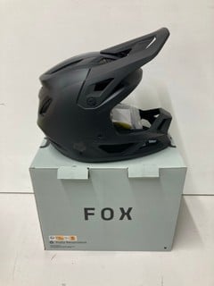 Lot 175  
            Nottingham SR4 - Delivery Or Collection 
                
FOX RAMPAGE MOUNTAINBIKE HELMET SOLID/MATTE BLACK XS ORIGINAL RRP £219.99