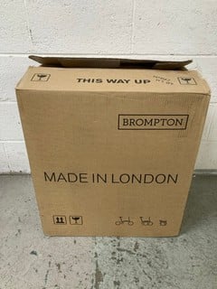 Lot 18  
            Nottingham SR4 - Collection Only 
                
BROMPTON C-LINE M6L FOLDING ELECTRIC BICYCLE ORIGINAL RRP £2,995 (IN ORIGINAL PAC...
