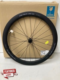 Lot 201  
            Nottingham SR4 - Delivery Or Collection 

                
D/ACE R9270 C50 BLACK FRONT WHEEL RIM 700C - TUBELESS READY ORIGINAL RRP £824.99