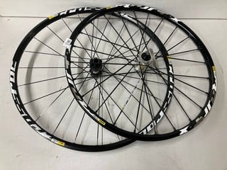 Lot 220  
            Nottingham SR4 - Delivery Or Collection 

                
2 X BIKE WHEEL RIMS TO INCLUDE MAVIC CROSSMAX XL PRO