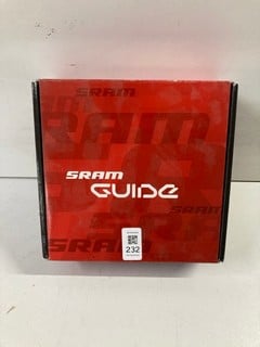 Lot 232  
            Nottingham SR4 - Delivery Or Collection 

                
SRAM GUIDE T REAR 1800 HOS ORIGINAL RRP £115