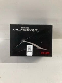 Lot 237  
            Nottingham SR4 - Delivery Or Collection 

                
SHIMANO ULTEGRA D12 R8050 11 GRY 11-S DOUBLE IN ORIGINAL PACKAGING ORIGINAL RRP £...