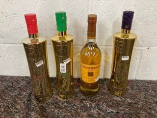Lot 251  
            Nottingham SR4 - Collection Only 

                
4 X BOTTLES OF ALCOHOL TO INCLUDE 3X AU VODKA (BLACK GRAPE, GREEN WATERMELON, FRU...