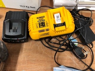 Lot 273  
            Nottingham SR4 - Delivery Or Collection 

                
DEWALT FAST CHARGER BATTERY PACK (MPSE54058381)