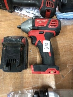 Lot 275  
            Nottingham SR4 - Collection Only 

                
MILWAUKE IMPACT DRILL WITH BATTERY (MPSC39401077) (COLLECTION FROM SITE ONLY)