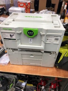 Lot 277  
            Nottingham SR4 - Collection Only 

                
FESTOOL CARVEX PSC 420 PENDULUM JIGSAW & FESTOOL TXS CORDLESS DRILL (MPSS02718943...