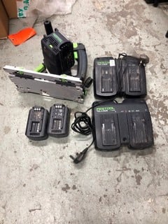Lot 285  
            Nottingham SR4 - Delivery Or Collection 

                
FESTOOL POWER TOOL WITH TCL 6 DUO CHARGING DOCK (MPSS02718944)
