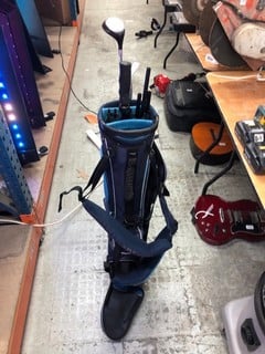 Lot 291  
            Nottingham SR4 - Delivery Or Collection 

                
CALLAWAY GOLF BAG WITH VARIOUS CLUBS AND ACCESSORIES (MPSS03129436)