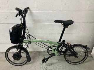 Lot 29  
            Nottingham SR4 - Collection Only 
                
BROMPTON C-LINE M6L FOLDING ELECTRIC BICYCLE ORIGINAL RRP £3,060 (WITH BATTERY, N...