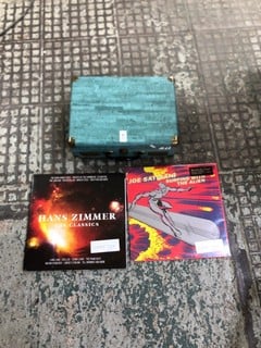 Lot 300  
            Nottingham SR4 - Delivery Or Collection 

                
CONCEALED TURNTABLE IN SUITCASE WITH VIYNL (EBAP 259, EBAP 260 & EBAP 261)