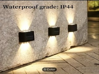 Lot 382  
            Nottingham SR4 - Delivery Or Collection 

                
3 PCS SOLAR WALL LIGHT - OUTDOOR LIGHT WITH 6 LED DUAL COLOUR LIGHTING,
